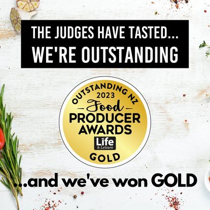 GOLD at National Food Producer Awards 2023