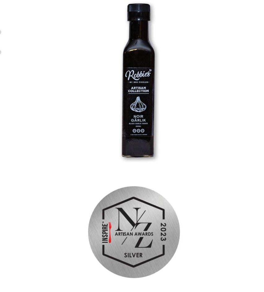Artisan Collection - Noir Gärlik - Black Garlic Sauce Gluten Free 250ml