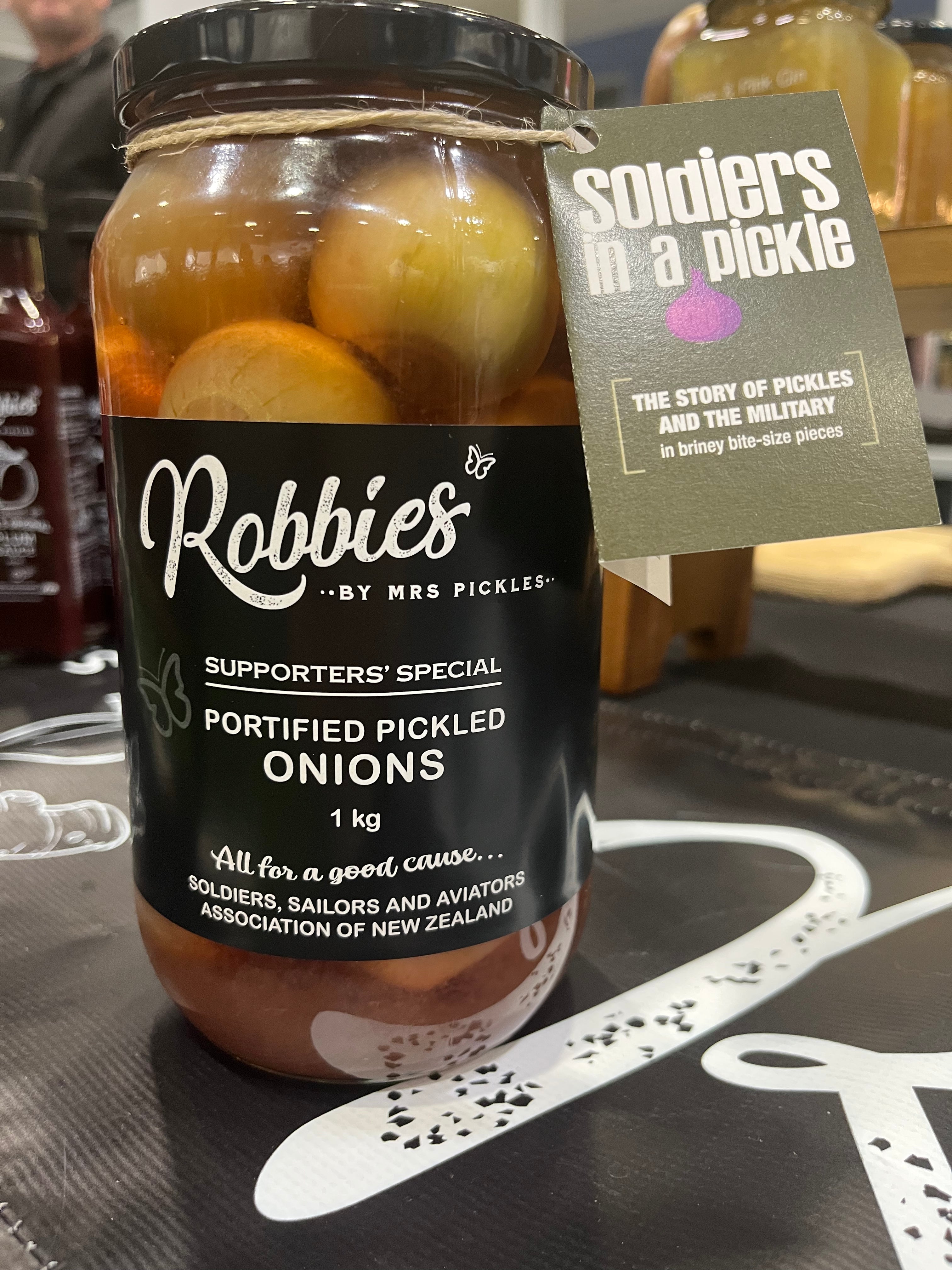 NEW: Portified Pickled Onion 1 kg *Supporters Special* All for a good cause