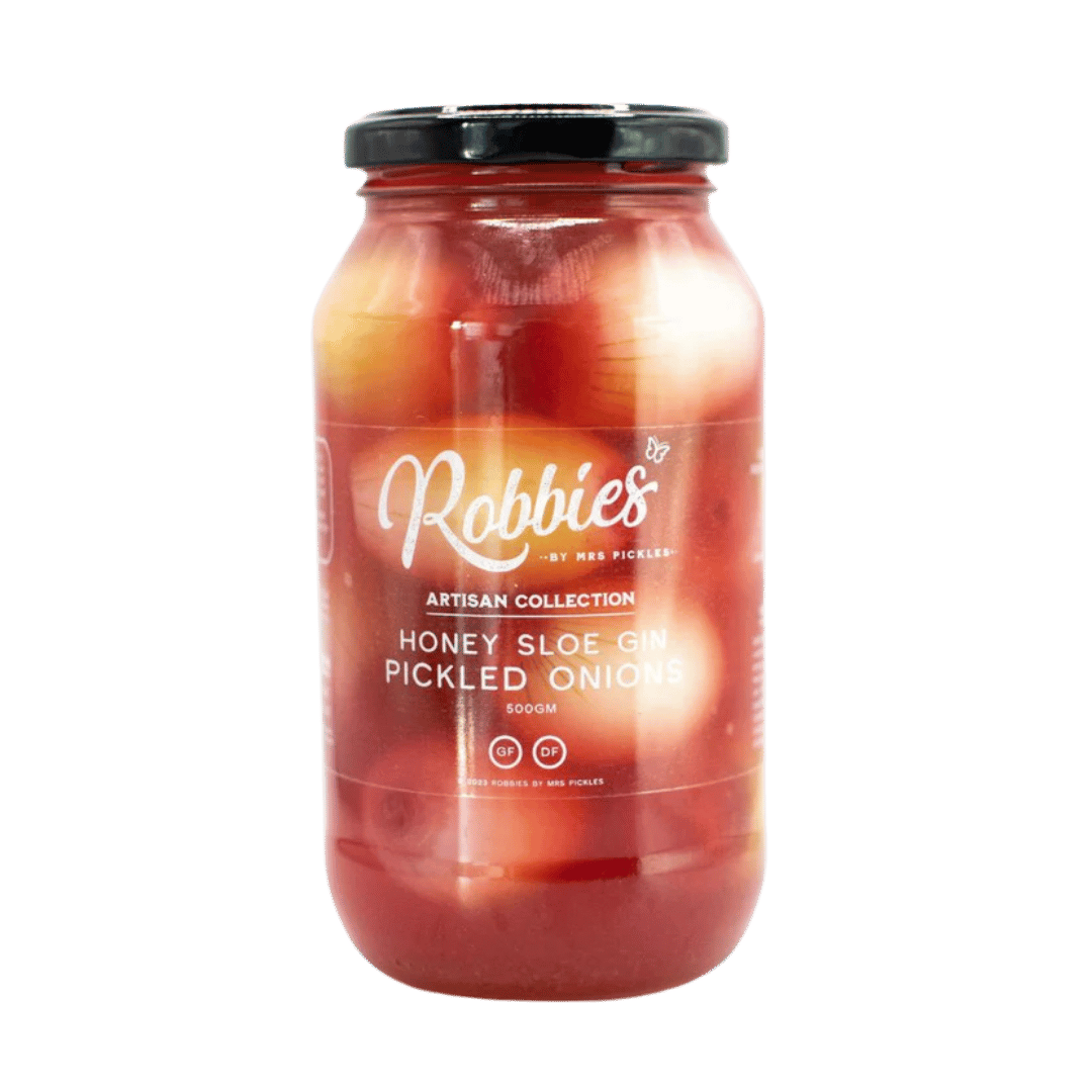 Honey Sloe Gin Pickled Onions 500g