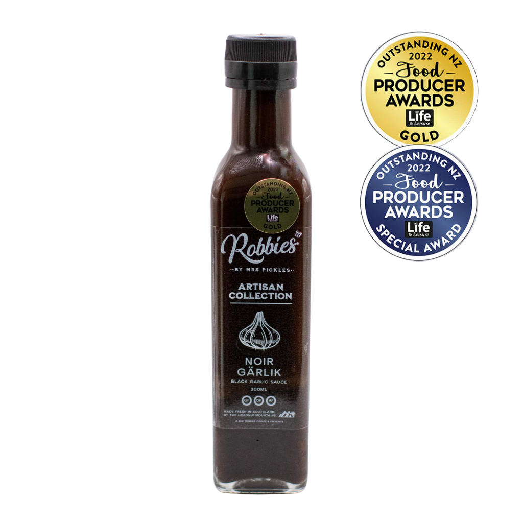 Artisan Collection - Noir Gärlik - Black Garlic Sauce 'Gluten Free' 250ml