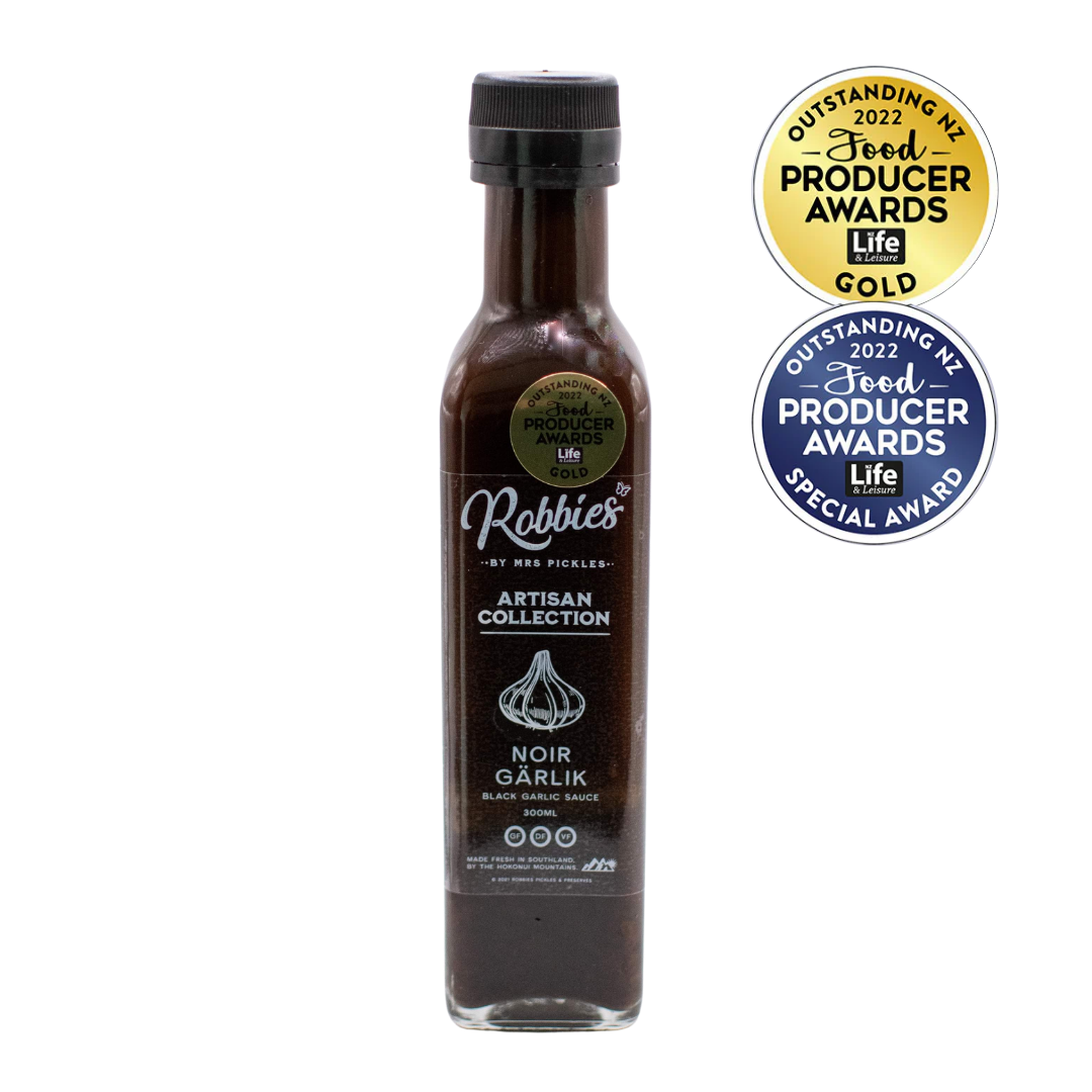 Artisan Collection - Noir Gärlik - Black Garlic Sauce 'Gluten Free' 250ml