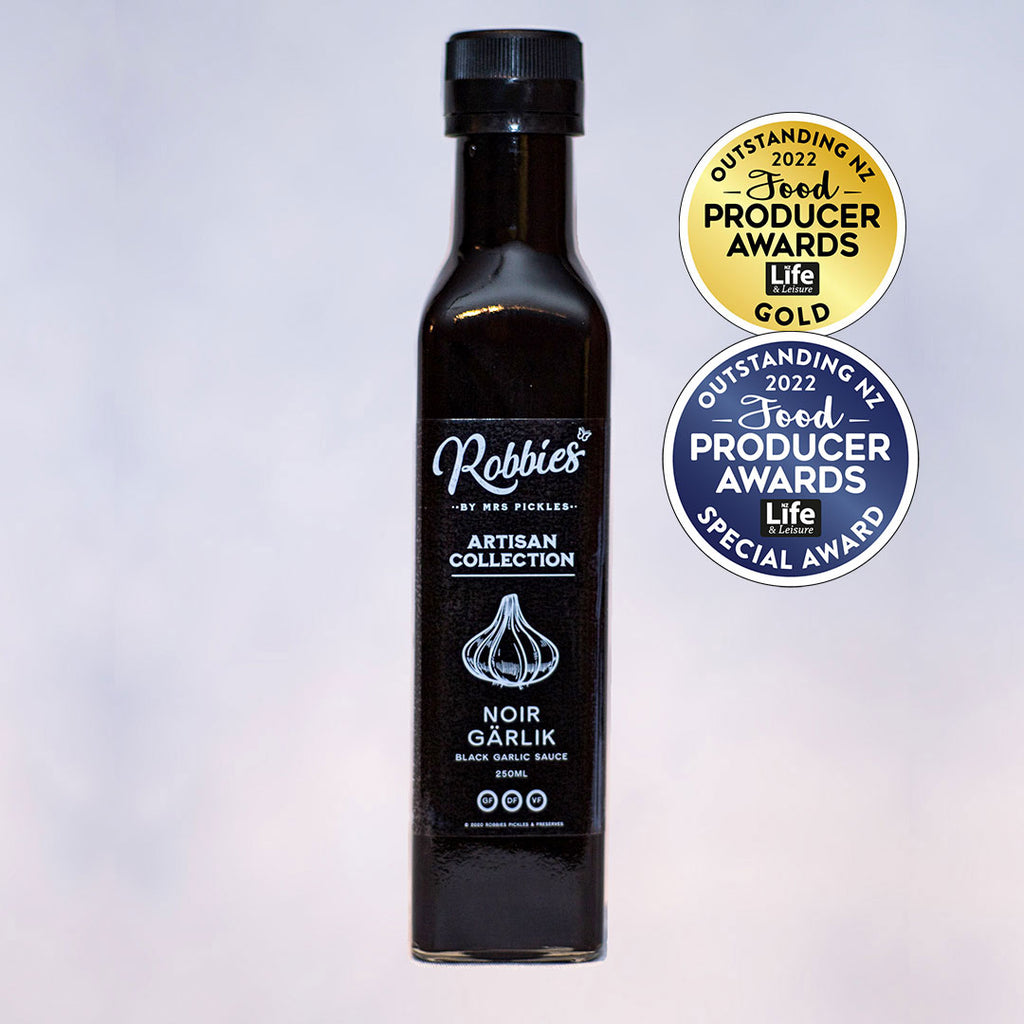 Artisan Collection - Noir Gärlik - Black Garlic Sauce 'Gluten Free' 250ml